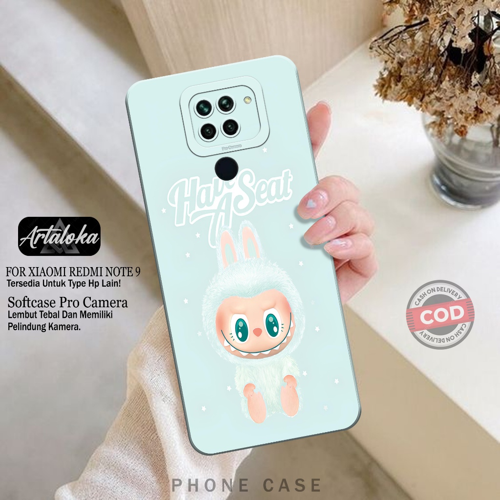 Softcase Hp Xiaomi Redmi Note 9 Fashion Case Kartun Lucu Case Xiaomi Redmi Note 9 Silikon TPU Pro Ca