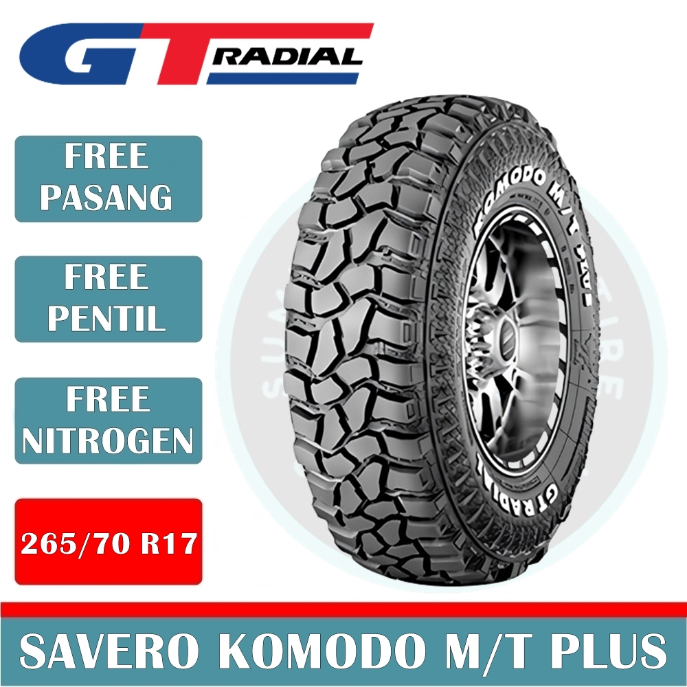 Ban Mobil GT Radial SAVERO KOMODO MT PLUS 265/70 R17