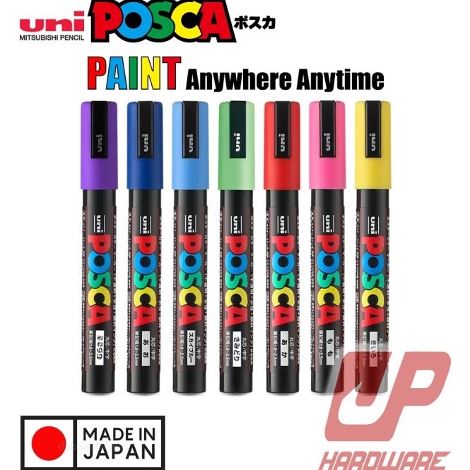 

KODE U45O UNI POSCA PC5M Paint Marker Medium Point