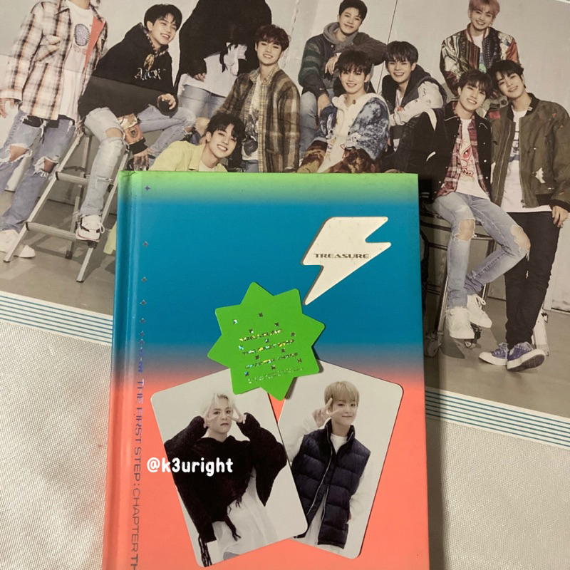 [READY STOCK] TREASURE THE FIRST STEP : CHAPTER THREE + PC