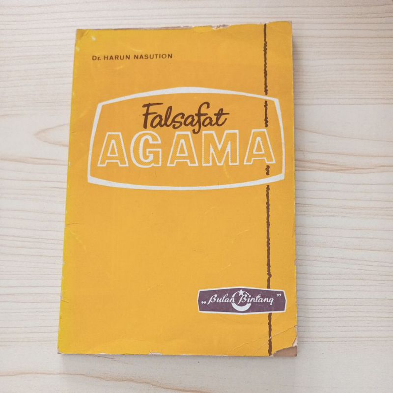 BUKU DR HARUN NASUTION FALSAFAT AGAMA