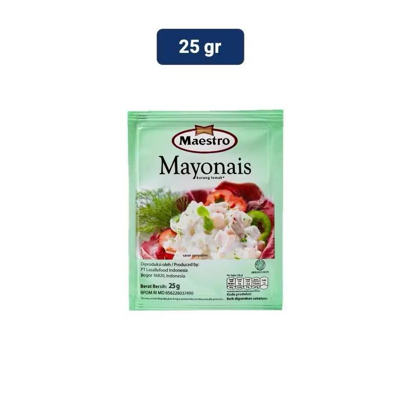 

Maestro Mayonnaise Sachet 25gr
