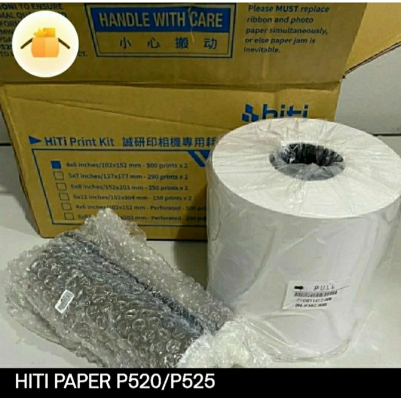 Media Paper HITI P20L/P525L 1 Roll 4R (separuh)
