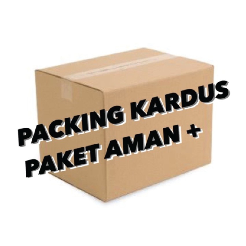 

Extra Tambahan Kardus / Packing Tambahan Kardus Lebih Aman Lebih Tenang