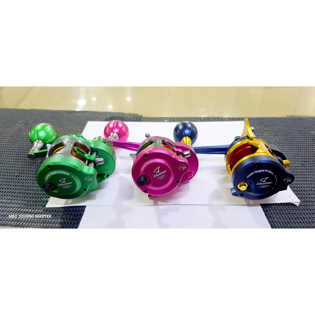 Jigging Master Gangster PE Micro reel Ratio : 1:6.2 LEFT HAND