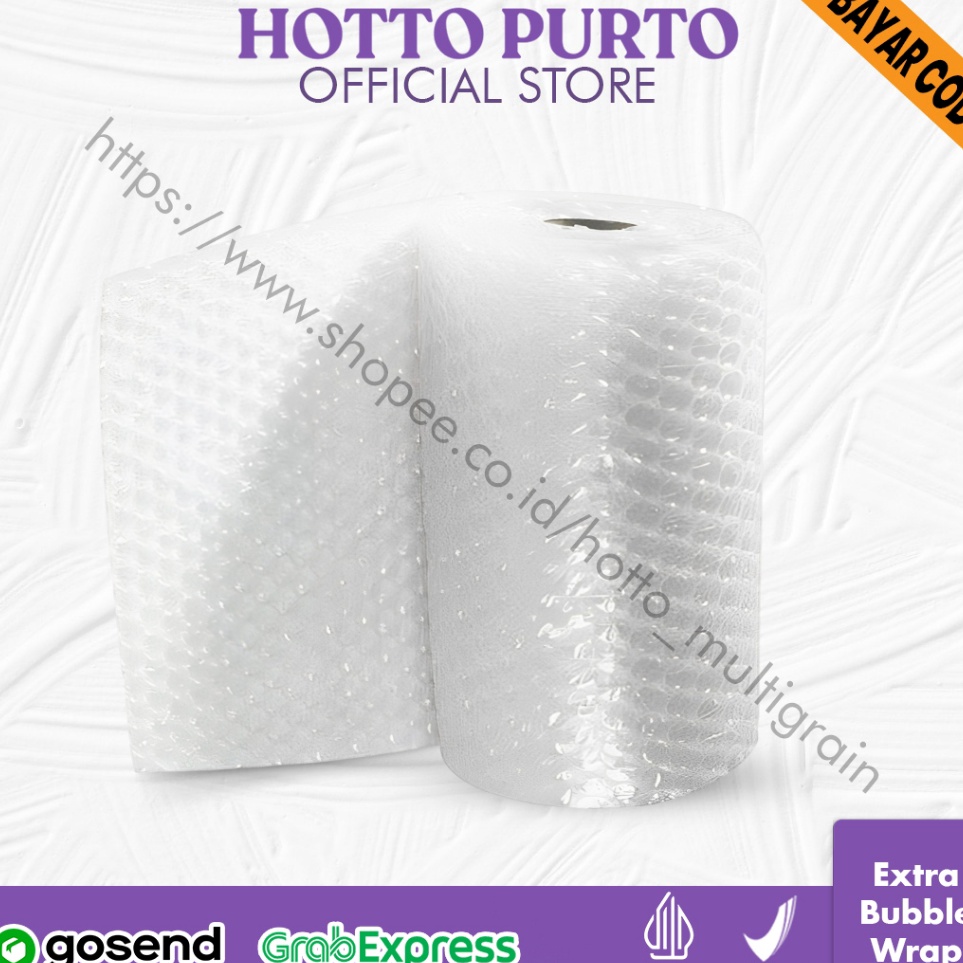 

KODE B22Y HOTTO PURTO MAME STORE BUBBLE WRAP EXTRA PACKAGING