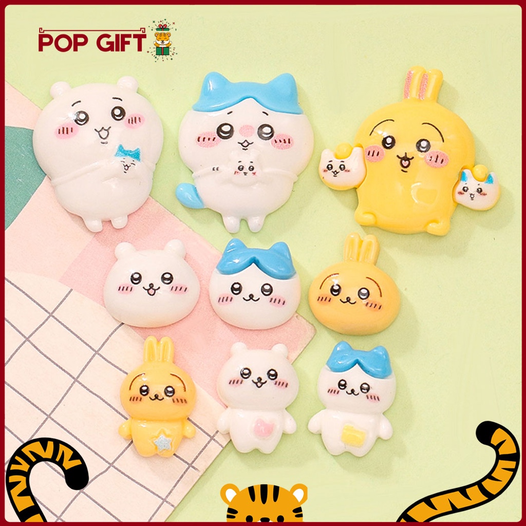 

PG Resin Clay 3D Stiker Karakter Lucu Buat Dekor DIY Gantungan Kunci Casing Sticker Chiikawa 3D-021