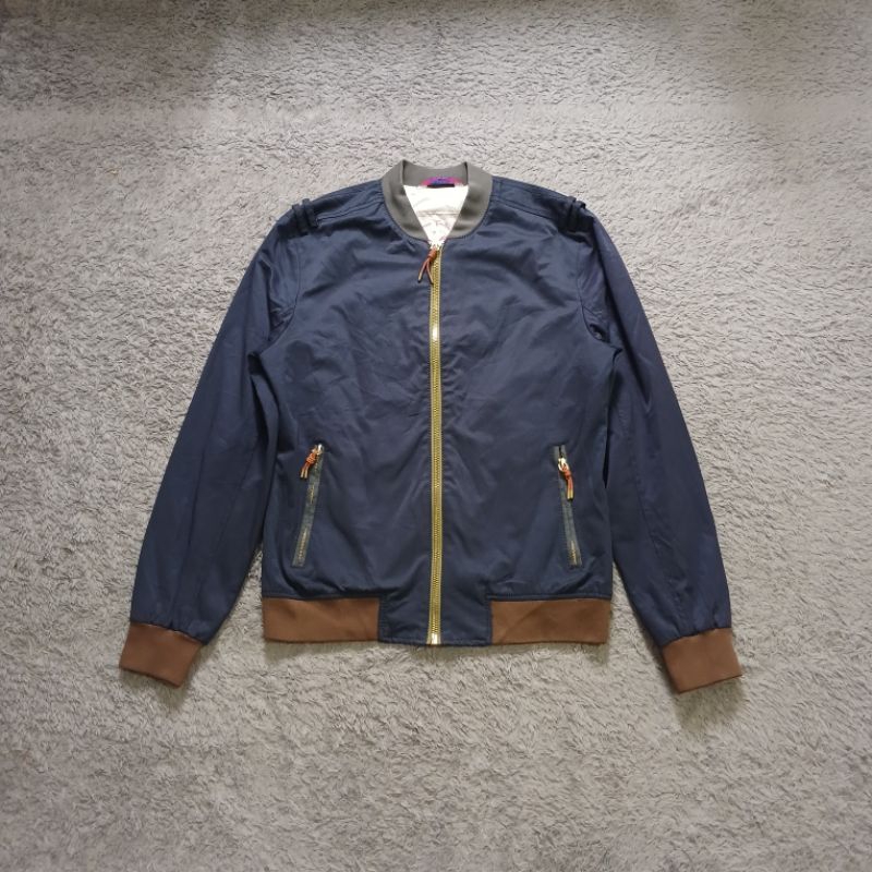 Jacket Bomber Zara Man Denim Couture