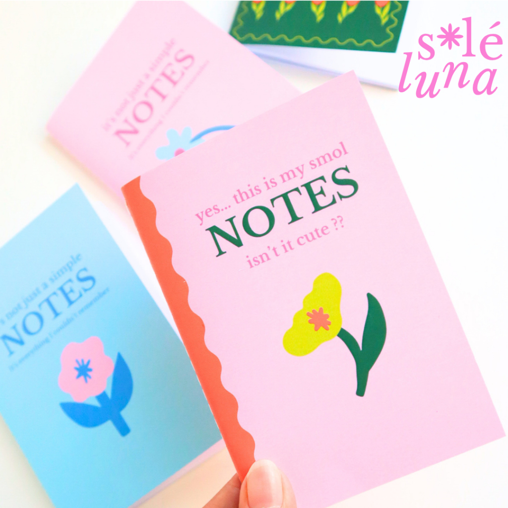 

[SOLELUNA] Pocket Notes Passport Size
