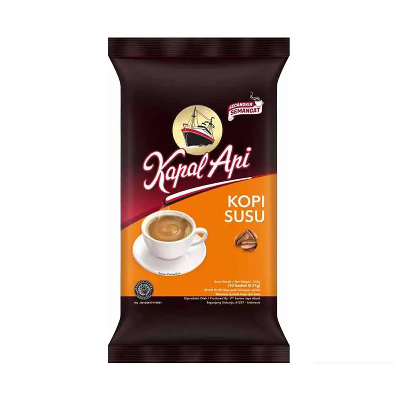 

kapal api kopi susu 10x31 gram