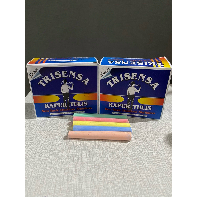 

Trisensa Kapur Tulis Warna PerPcs