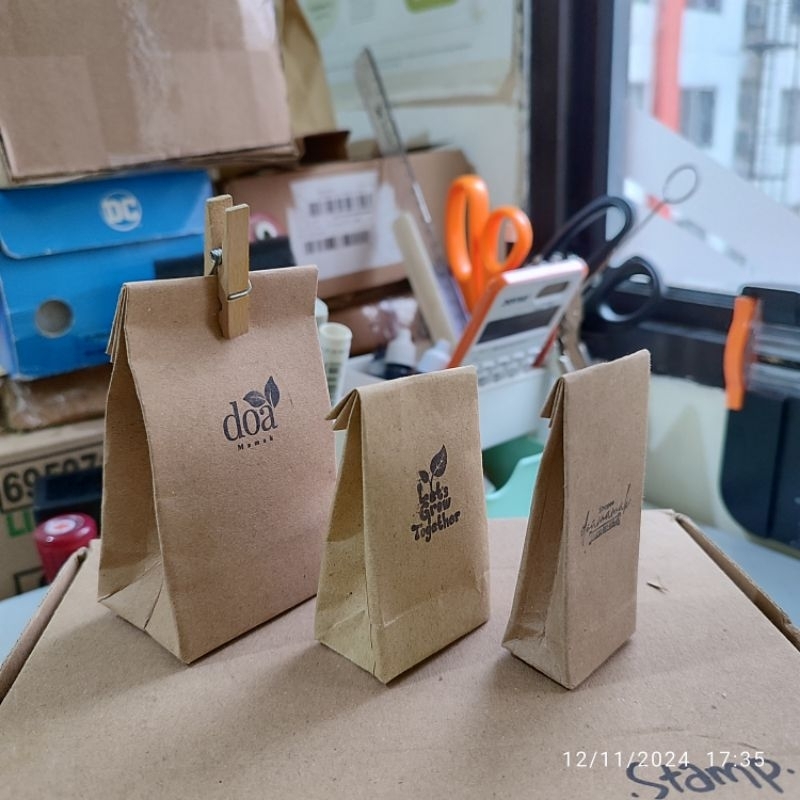 

Mini paper bag lipat