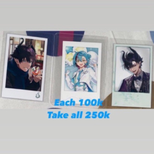 Photocard PC Nijisanji Kyo Kaneko ILUNA Anniversary, Ren Zotto  Winter Date & June Bride