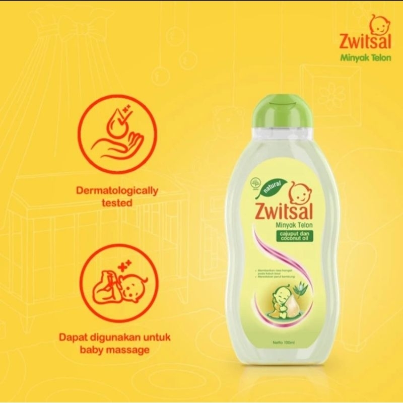 Zwitsal Minyak Telon Cajuput dan Coconut Oil