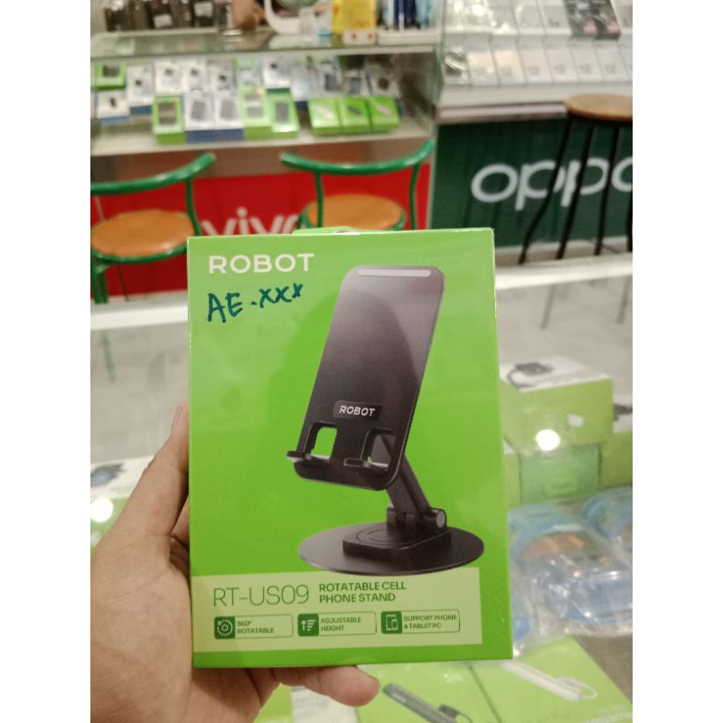 Portabel cell phone stand robot RT-US09