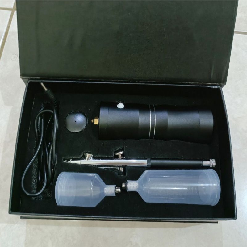 

Multi Purpose Airbrush Set Art Painting Spray Makeup Cat / Bamboo Spray Gun Cordless Kit