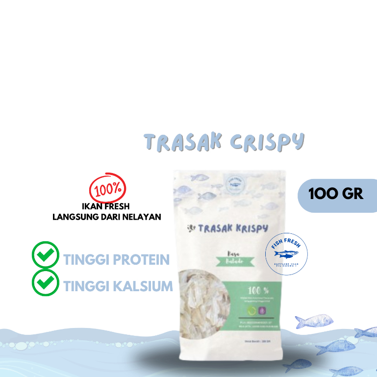 

TRASAK KRISPY BALADO (100GR) KRIPIK IKAN