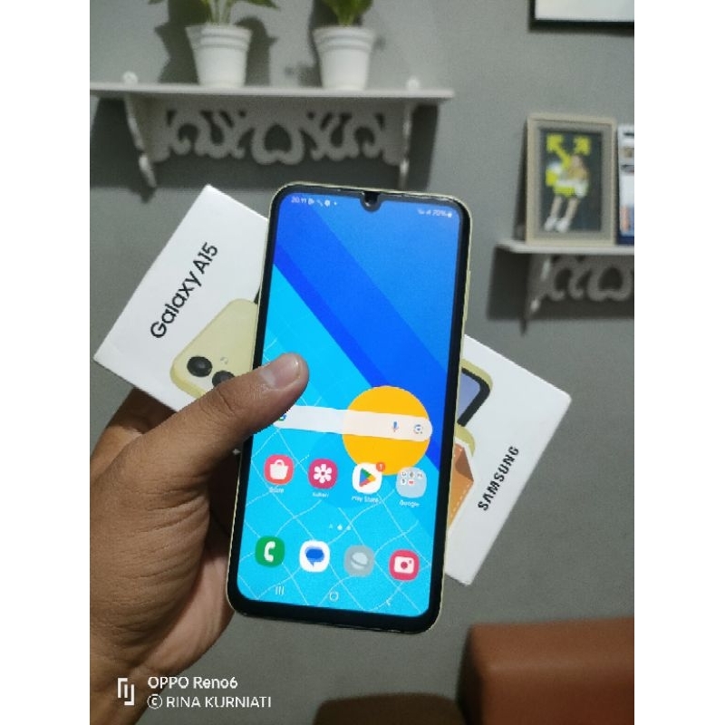 seken samsung A15 4G Ram 8/128 GB