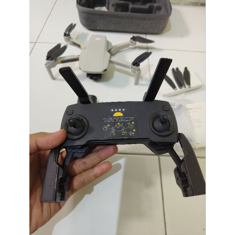 Dji Mavic Mini Mulus like new +Penguat sinyal &stabiling prop+memori 64gb