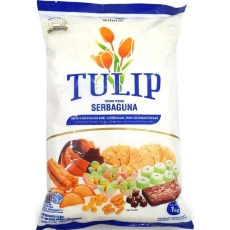 

TULIP TEPUNG TERIGU 1 KG SERBAGUNA