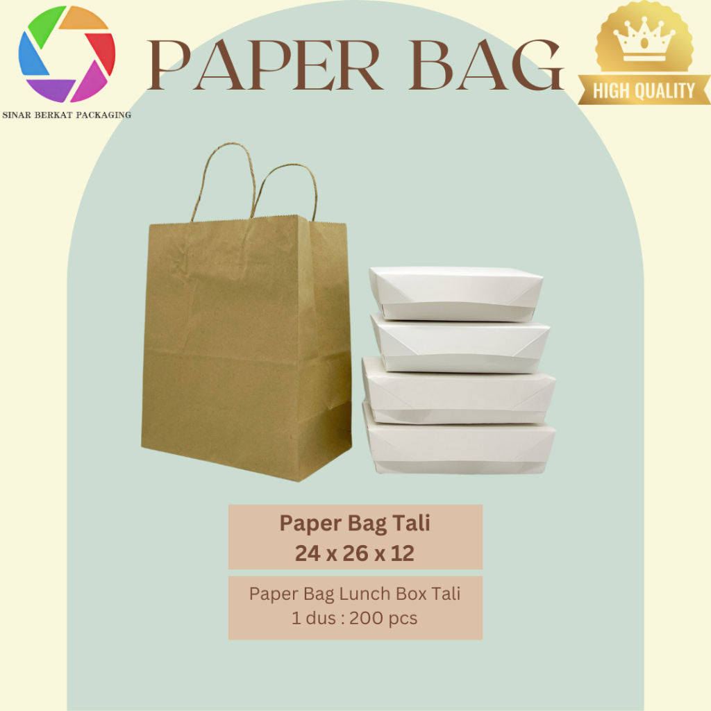 

Paper Bag Tali / Kantong Belanja Tali