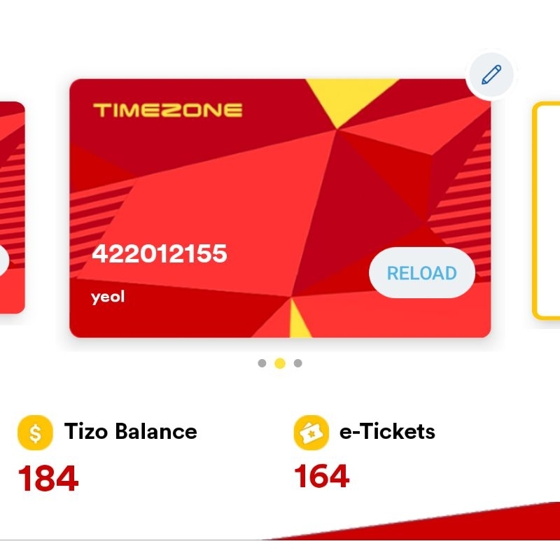 kartu timezone 184 tizo