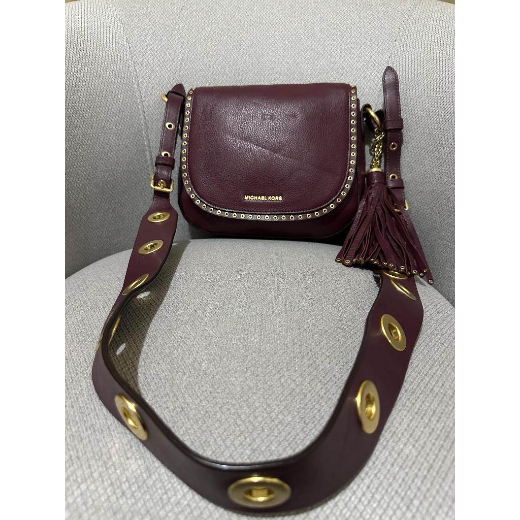 Prelove Michael Kors Brooklyn Saddle Crossbody