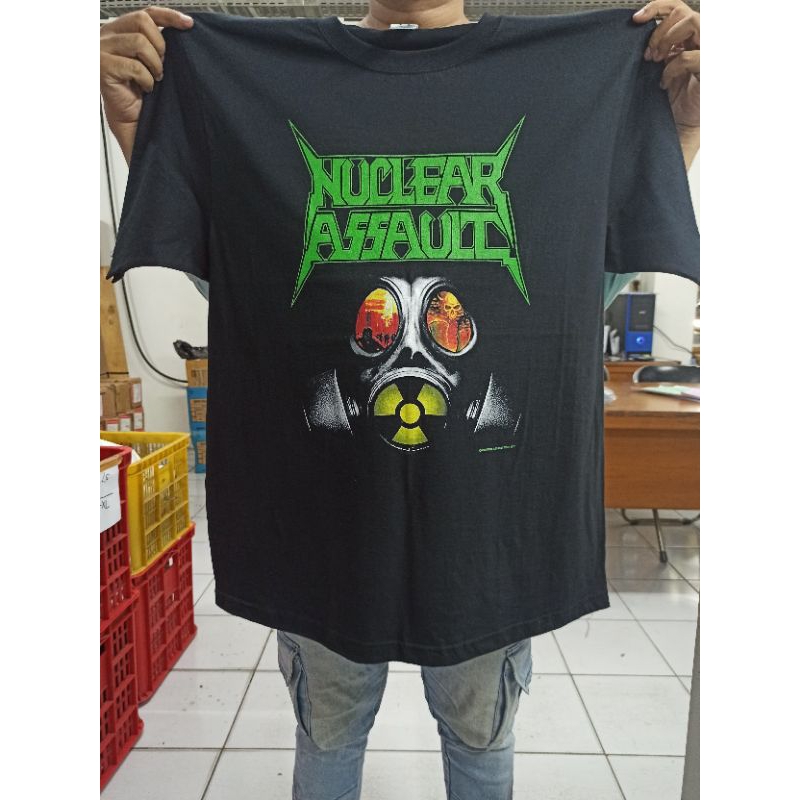 kaos tshirt band nuclear assault