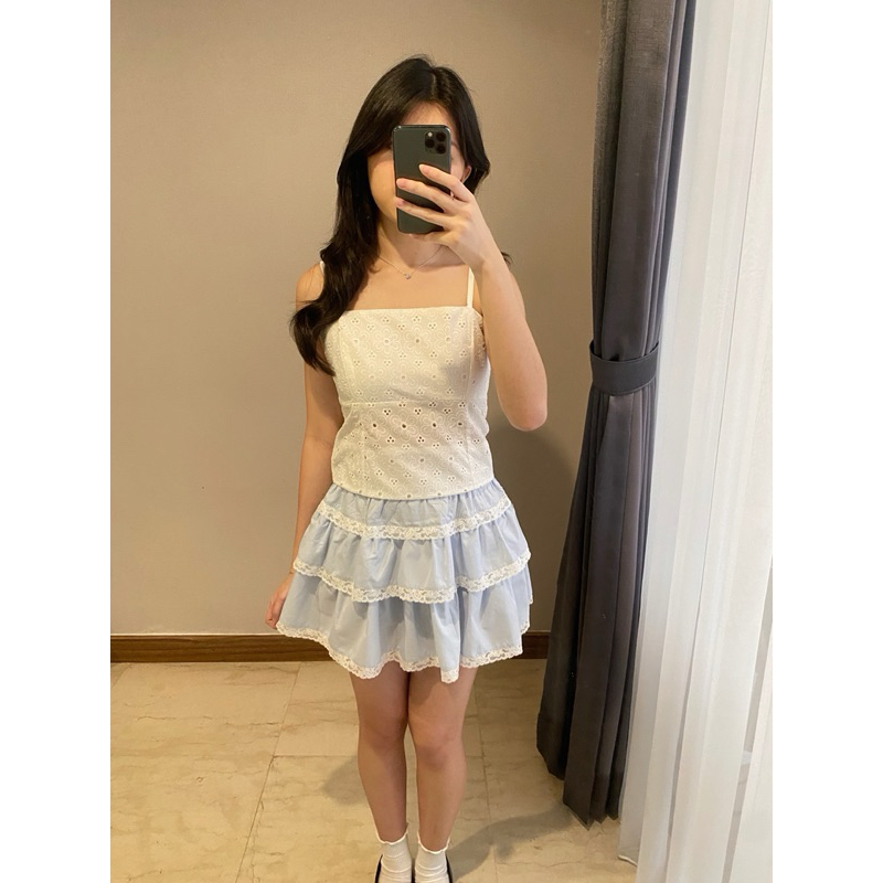 Suri Lacey Skirt // Rok Mini Renda Coquette Terlaris