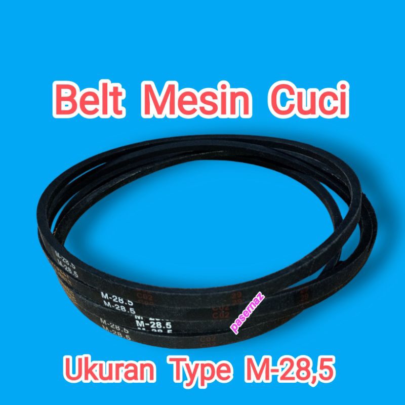M-28,5 | VBelt Mesin Cuci | Vanbelt Mesin Cuci | V-Belt Mesin Cucii | FanBelt Mesin Cuci M-28,5 | Va
