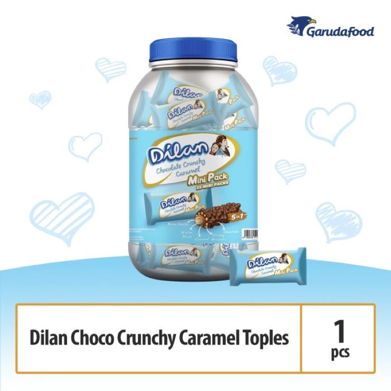 

DILAN CHOCO CRUNCHY CARAMEL TOPLES / DILAN MINIPACK