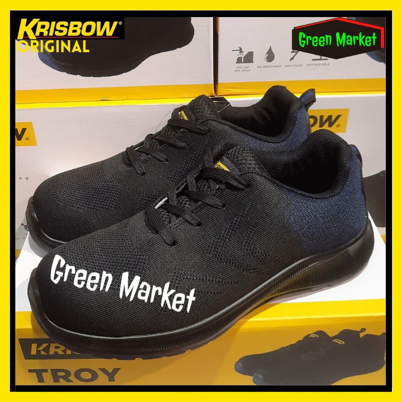 Sepatu Safety Krisbow TROY || Safety Shoes Krisbow TROY || Pengganti Sepatu Safety Krisbow ARES
