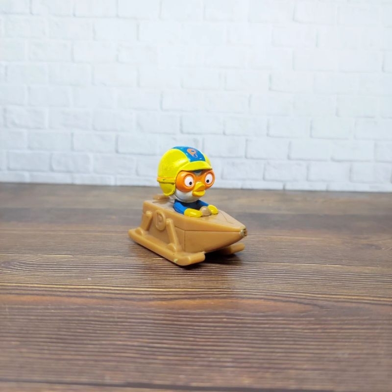 Pororo perahu action figure mainan happy meal mcd preloved