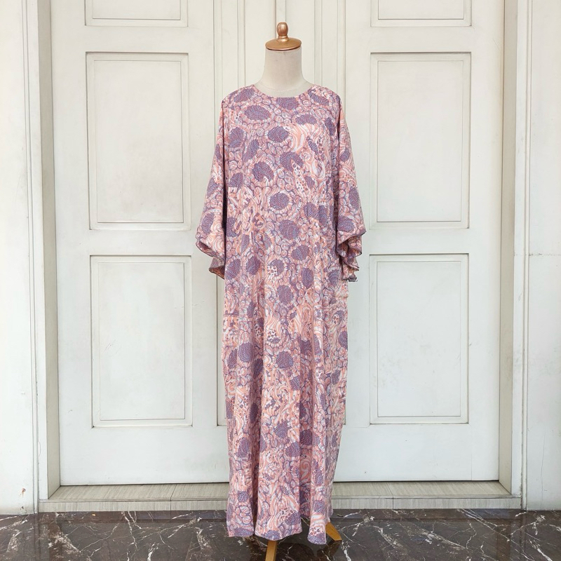 (Daster Luza) Longdres Luza Payung Neci by Batik Luza Pekalongan