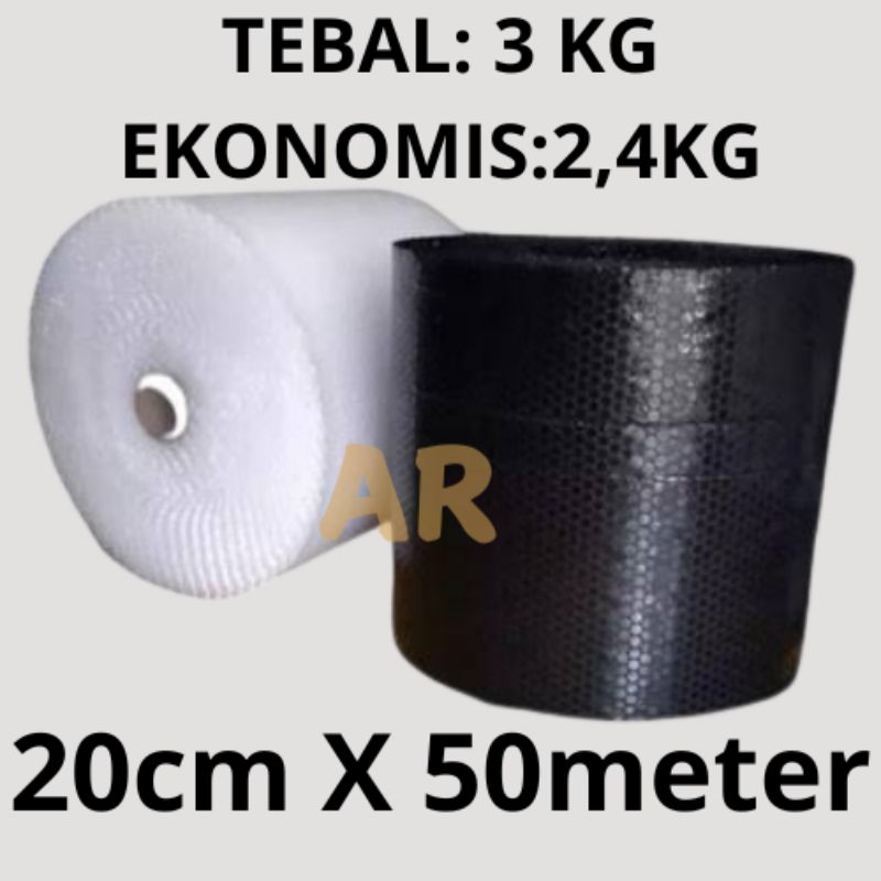 

Bubble Wrap 20cm X 50Meter Tersedia TEBAL Dan EKONOMIS