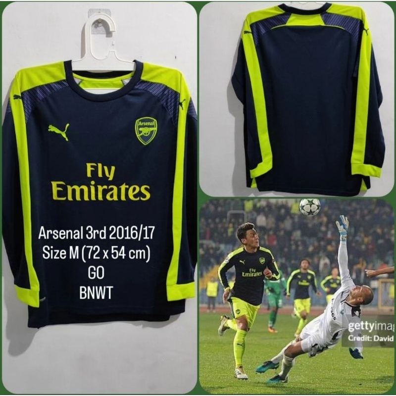 Jersey Arsenal 3rd 2016 2017 LS Long Sleeve