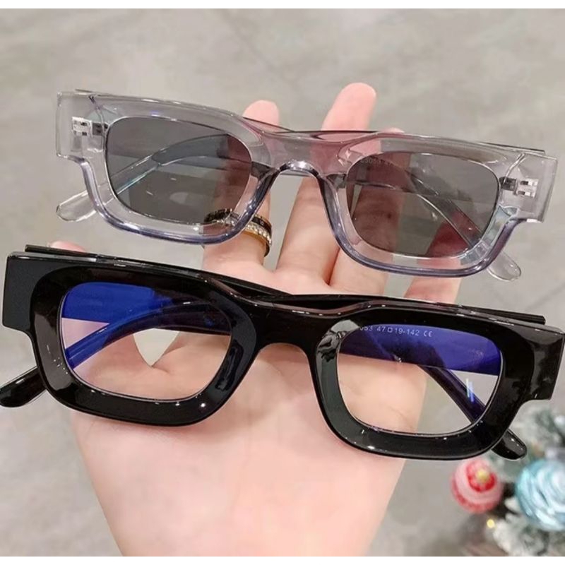 Kacamata Wanita Pria Korea Model Persegi Panjang