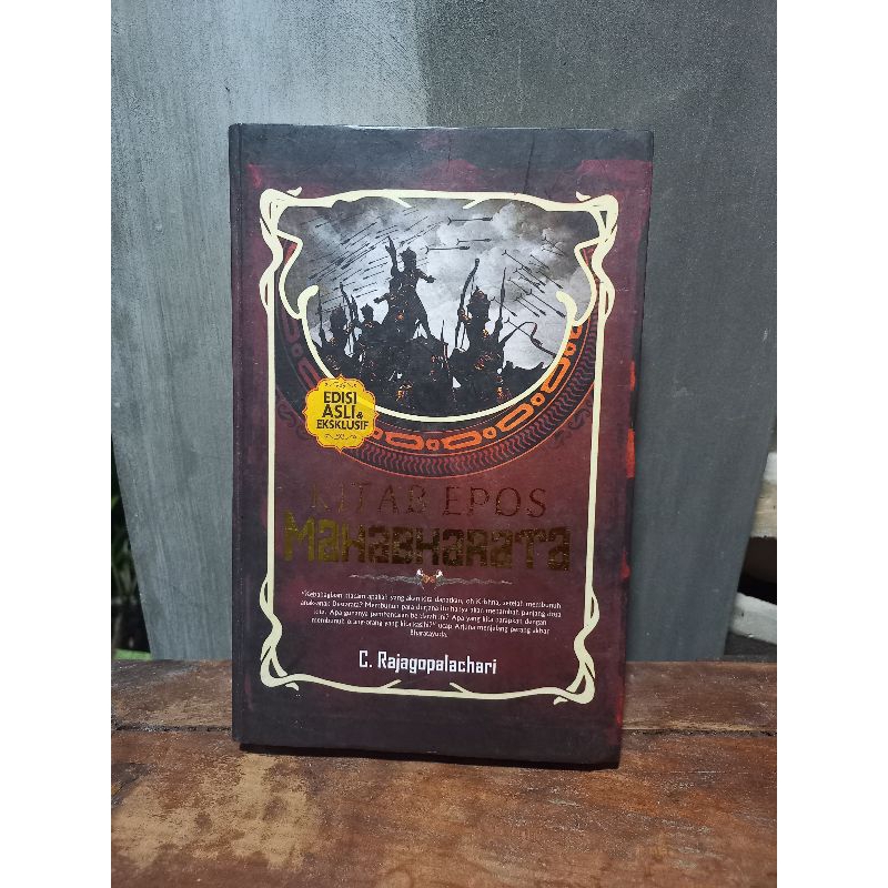 buku kitab epos mahabharata