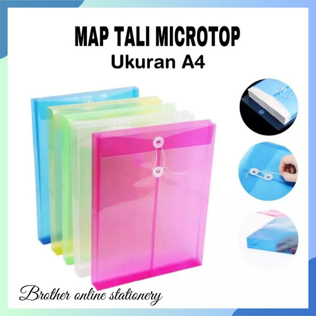 

BOS Map Tali A4 Amlop Map Tali Plastik Dokumen File