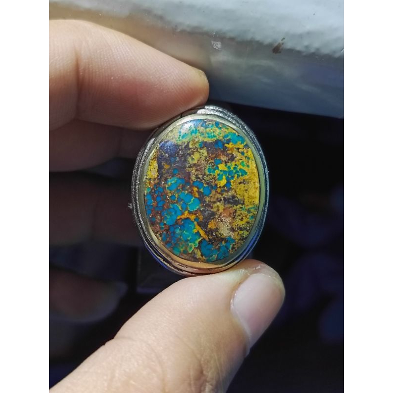 natural pirus Persia serat emas size 9