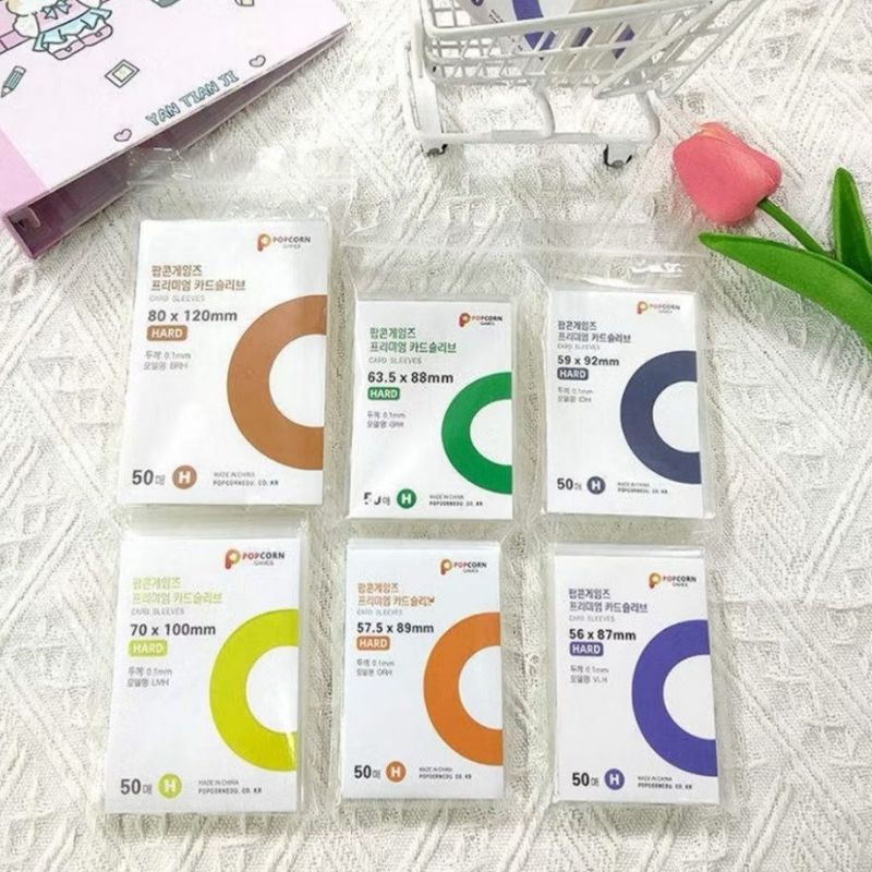 [50pcs]Inner Sleeve Photo Card Popcorn | Popcorn KPop Photocard Inner Sleeve Hard