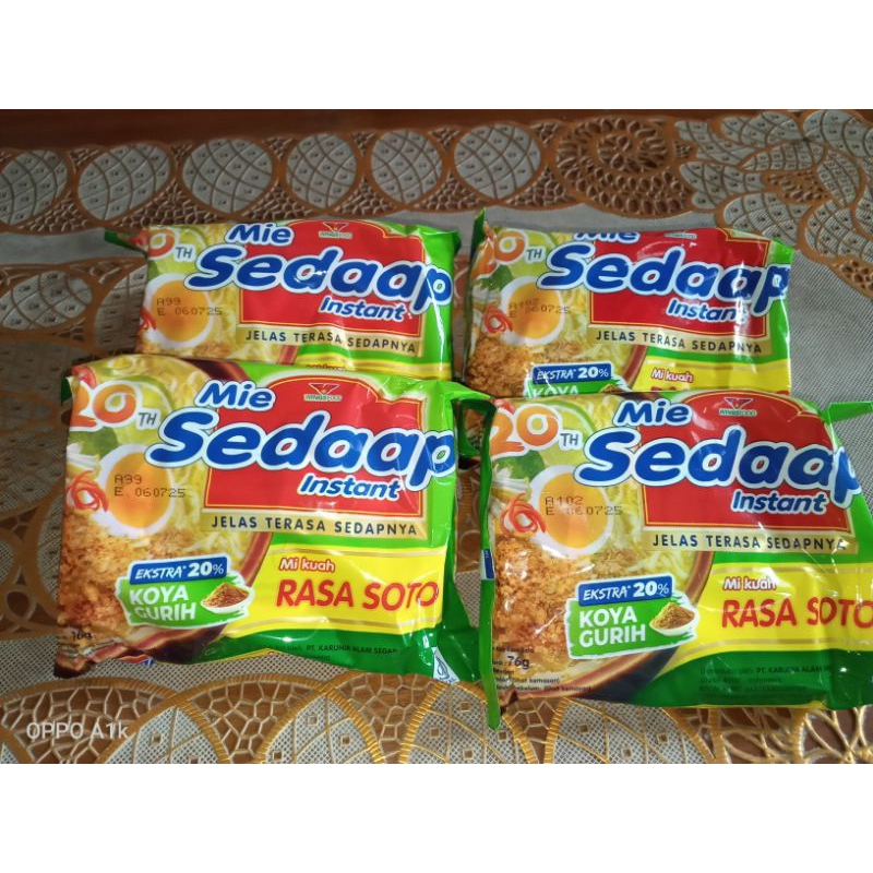 

MIE SEDAAP RASA SOTO, HARGA PER PCS 76gr