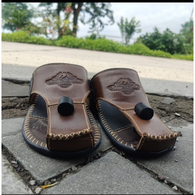 Sandal Kulit Harley Davidson