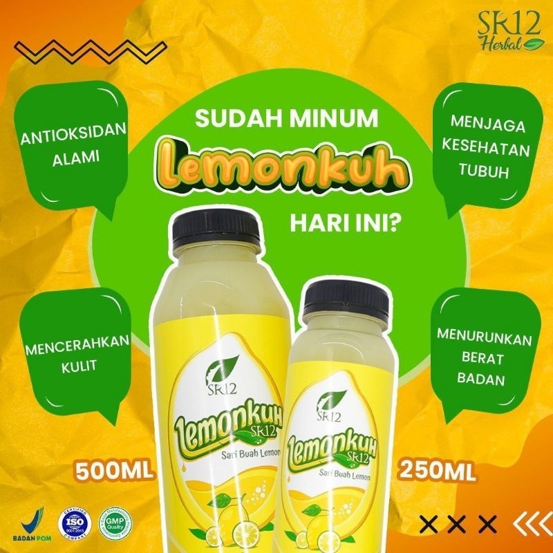 

SR12 Sari Lemon Murni Untuk Menjaga Kesehatan Tubuh