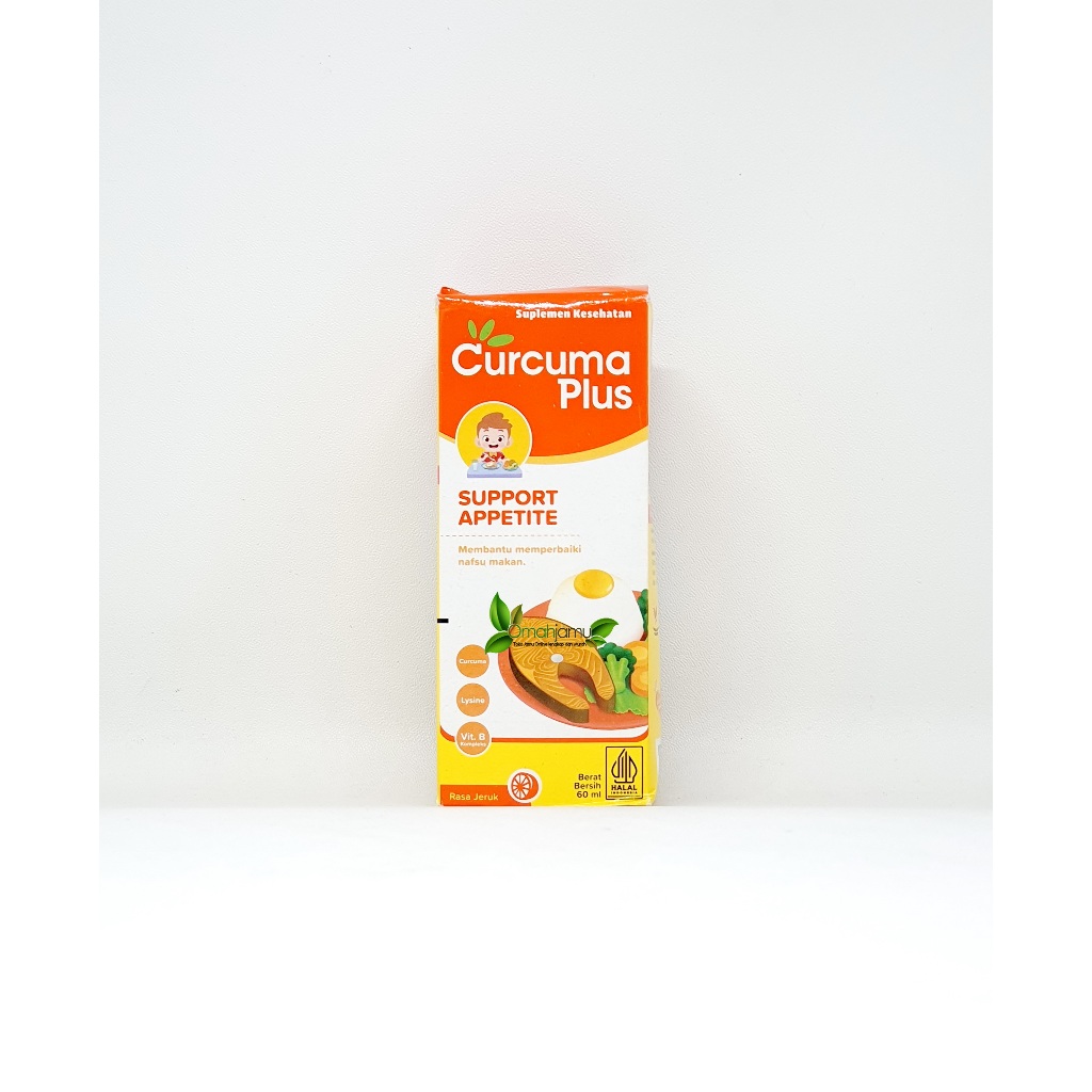 Curcuma Plus Sirup. Suplemen Kesehatan Anak