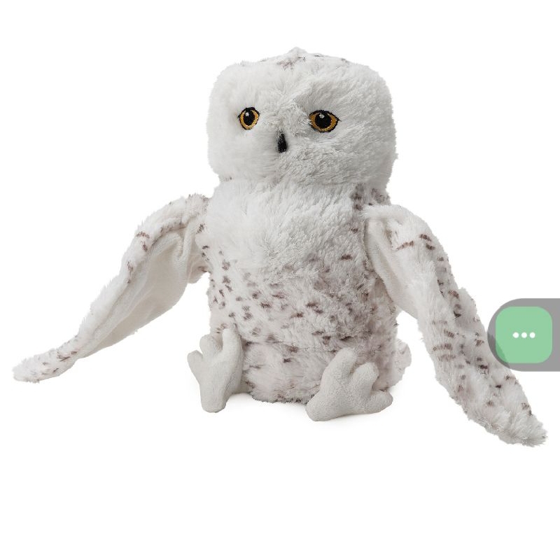 Ikea SkogsDuva Boneka Tangan Burung Hantu Salju putih 25 Cm