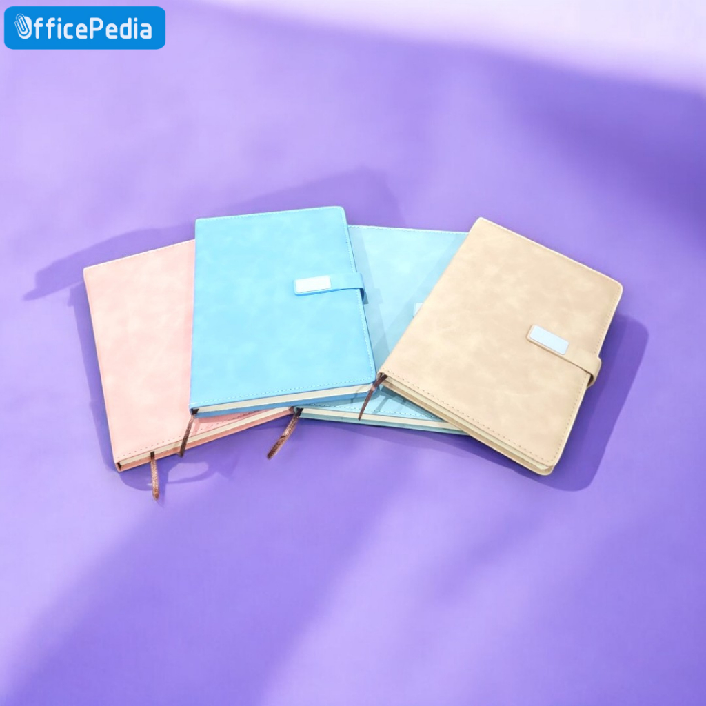 

Buku Agenda A5 25-76 Kerja Meeting Catatan Planner Notebook Notepad Diary Binder Cover Kulit