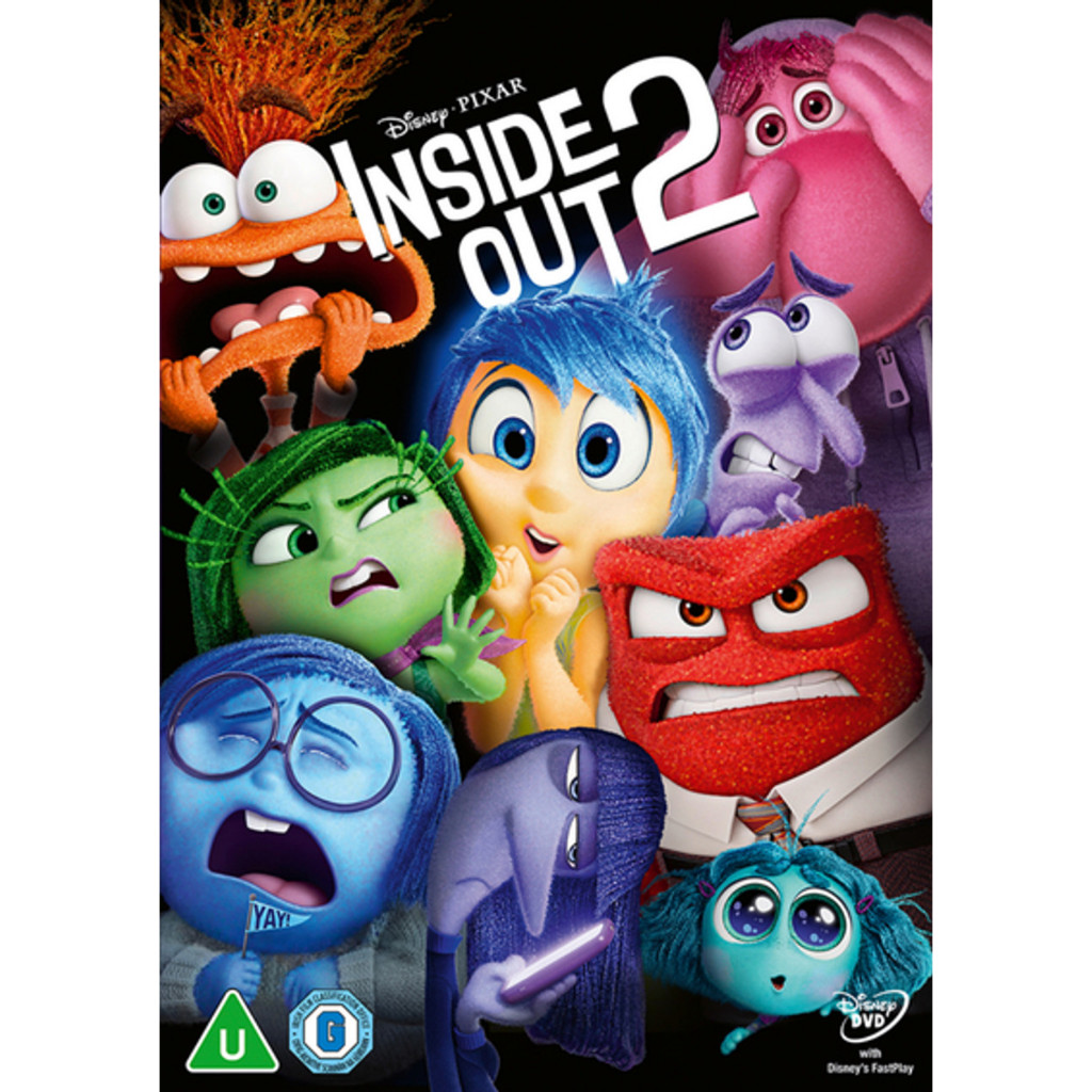 Kaset DVD Movie Animation : Inside Out 2 (2024)