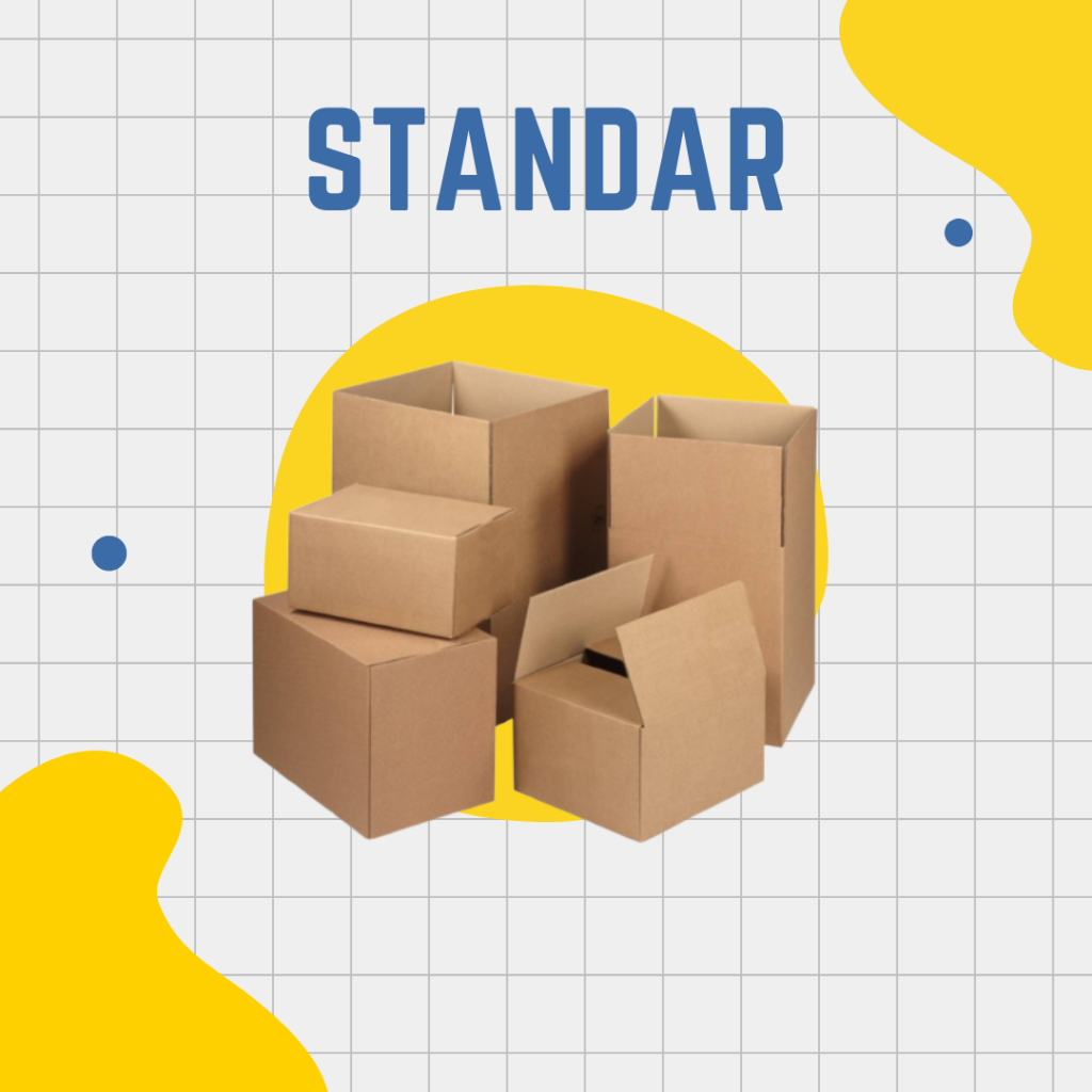 

Kardus / Box Packing Standar Polos Produk 28,6cm x 10,6cm x 13,7cm