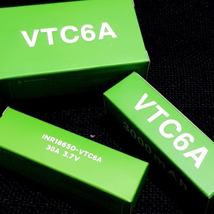 Jual Grosiran Baterai VTC6A 3000mah Batre cas IMR18650 Jamin Ori 100℅